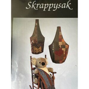 Skappysak Shoulder Bag Pattern Nancy Halvorsen Roomy Design 1996